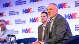 Ideal Heating's John Cook speaks at Make UK's 2025 Conference