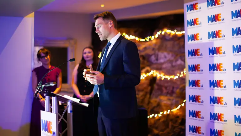 South Dinner 2025 Man at lectern 
