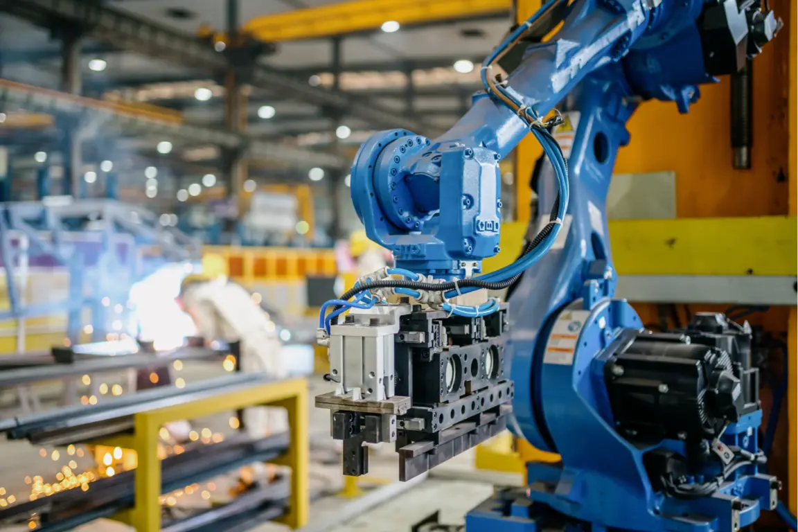 Mechanical arm production line