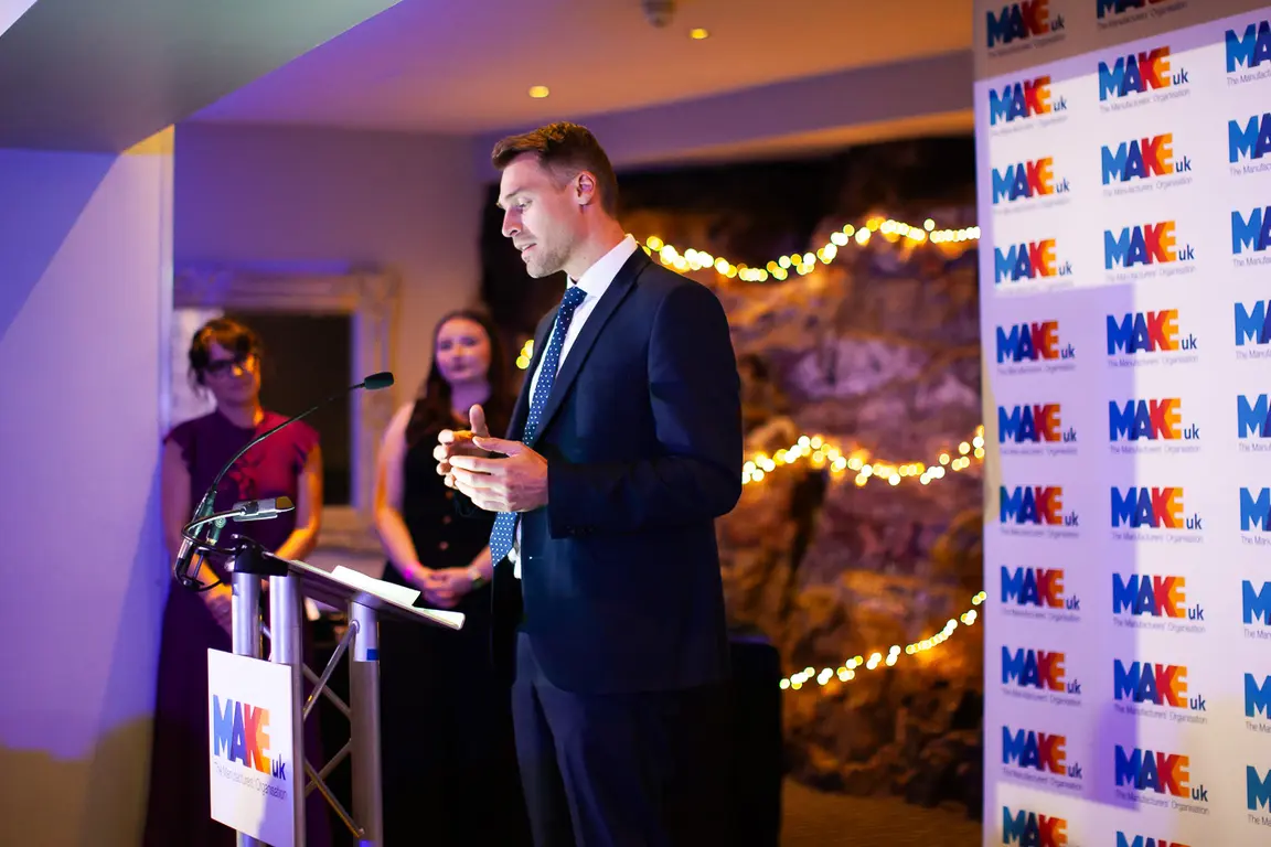 South Dinner 2025 Man at lectern 