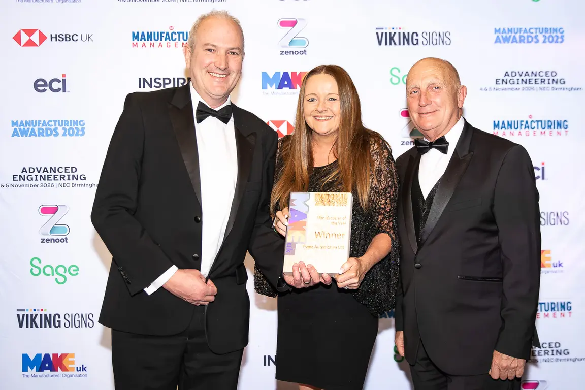 Winners at the National Manufacturing Gala 2025