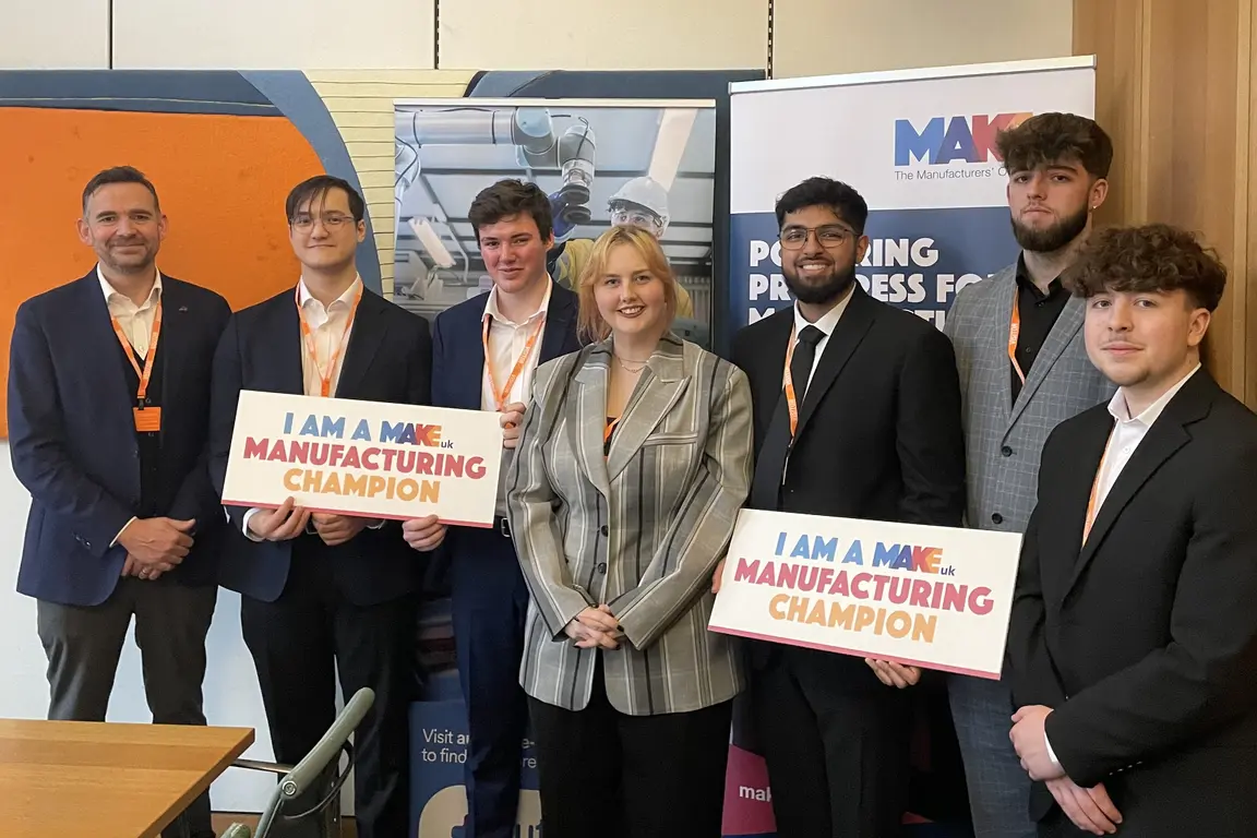 Apprentices from Automate BEST at MPs drop in session