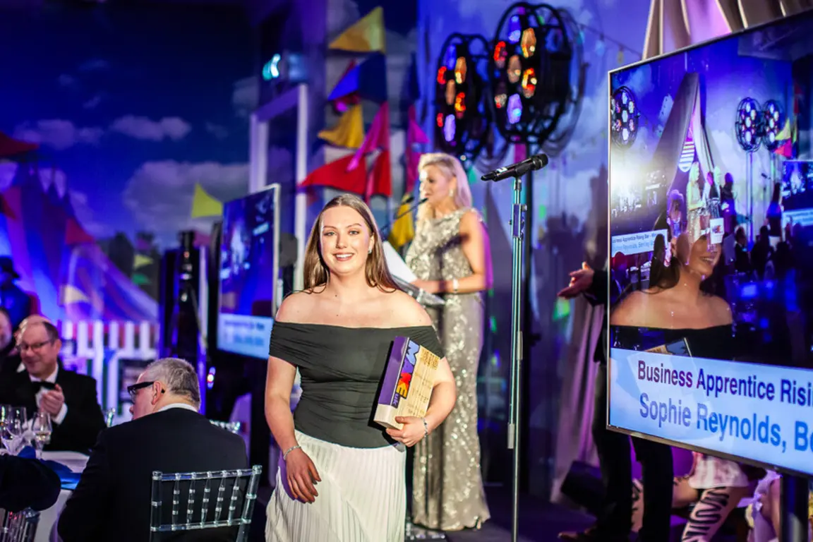 Sophie Reynolds, award winner apprentice