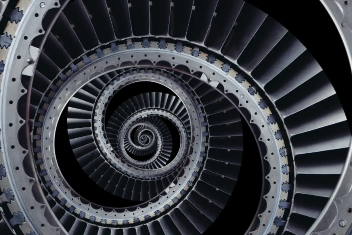 Abstract image of blades