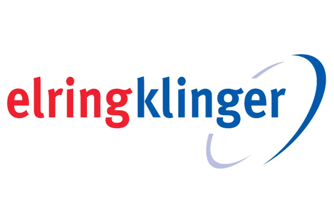 elringKlinger logo with blue and red colors for National Manufacturing Day