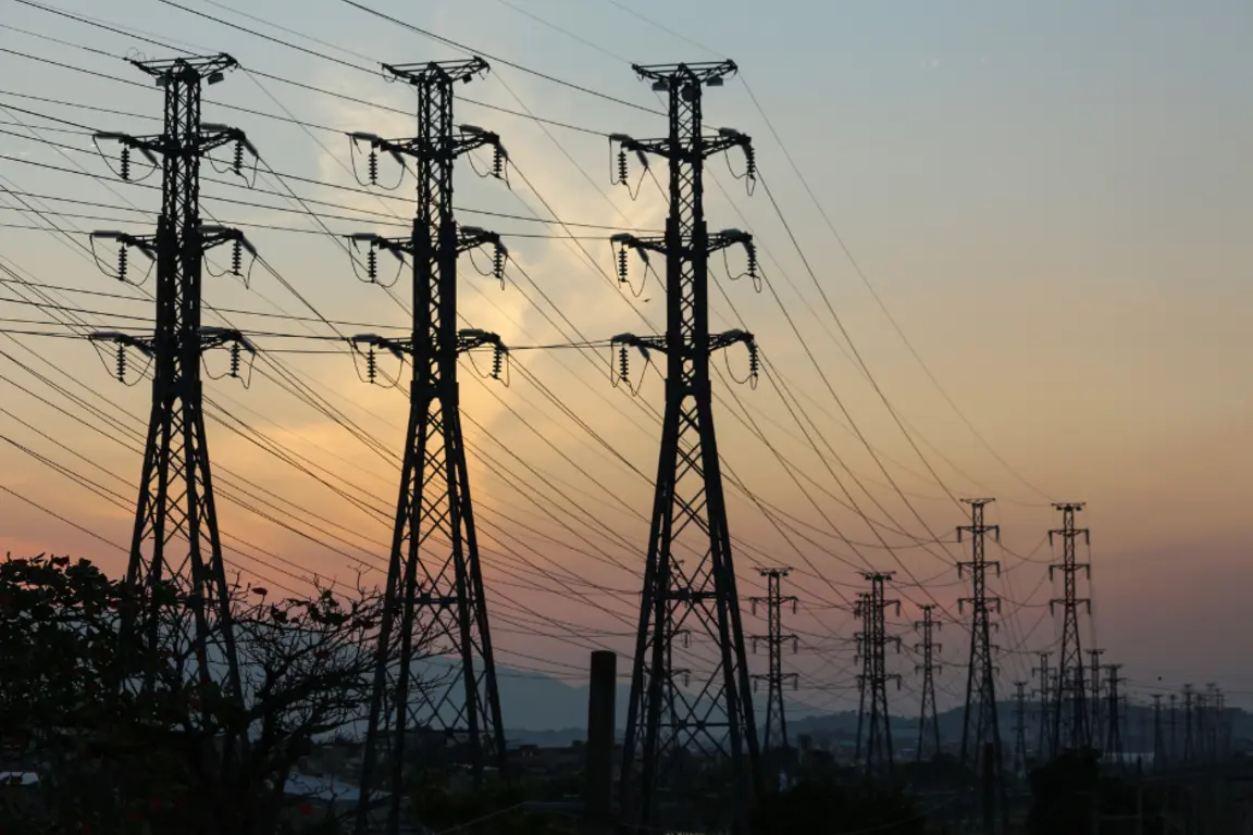 Electricity pylons