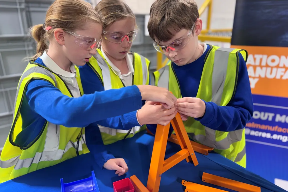 Weston-on-trent-primary school at Acres Engineering