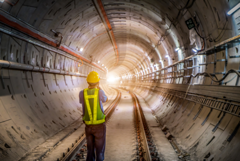 Rail tunnel