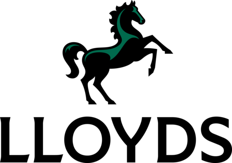 Lloyds Bank Green horse silhouette against a black background partnering with Make UK
