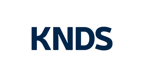 KNDS logo displayed in dark blue font.