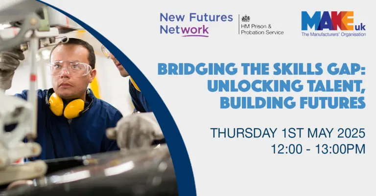 Bridging The Skills Gap: Unlocking Talent, Building Futures Webinar on Thursday 1st May 2025, 12.00-13.00pm